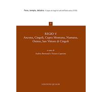 Regio V. Ancona, Cingoli, Cupra Montana, Numana, Osimo, San Vittore di Cingoli