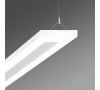 Regiolux Lampada sospensione Stail microprismi 52W bianco Regiolux
