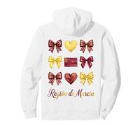 Región De Murcia Coquette Bow Ragazze Felpa con Cappuccio