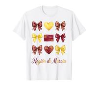 Región De Murcia Coquette Bow Ragazze Maglietta