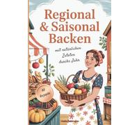 Regional & Saisonal Backen - mit natürlichen Zutaten durchs Jahr: Entdecke 40 liebevoll entwickelte Backrezepte mit Zutaten aus deiner Region - sortiert nach Frühling, Sommer, Herbst und Winter