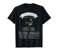 Regionale Manager Assistente alla direzione divertente Maglietta