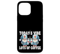 Registered Nurse Dad Gnome Funny Saying For Nurse And Coffee Custodia per iPhone 13 Pro Max