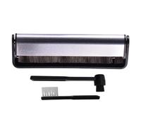 Registrare la spazzola per la pulizia-Ripasso al detergente in vinile anti-statico per LPS, setole in fibra di carbonio morbide | Rimuove in modo sicuro polvere e detriti, preserva la qualità del suon