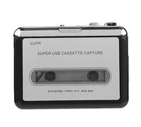 Registratore a Cassetta da Nastro a PC, Nastro a Cassetta Portatile Convertitore di CD MP3 Cattura Lettore di Cassette USB