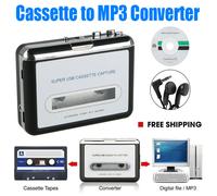 Registratore a cassette Convertitore nastro a PC Convertitore CD MP3 Cattura