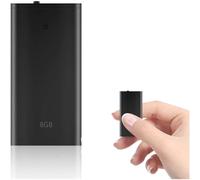 Registratore Audio Portatile con Microfono Integrato - Ottima Qualità Audio