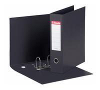 registratore eurofile g53 - dorso 8 cm - commerciale 23x30 cm - nero - esselte