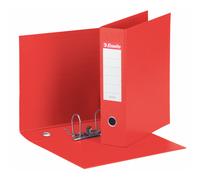 Registratore con custodia Esselte G53 Eu rivestito in PP rosso - 390753160