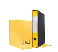 Registratore con custodia Esselte G84 Ox cm giallo - 390784090