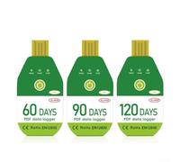 Registratore dati di temperatura USB IP67 per logistica della catena del freddo con grande capacità di 18000 voci e capacità di esportazione rapida PDF (120 giorni)