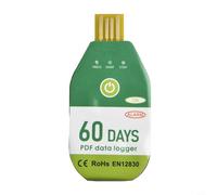 Registratore dati di temperatura USB IP67 per logistica della catena del freddo con grande capacità di 18000 voci e capacità di esportazione rapida PDF (60 giorni)