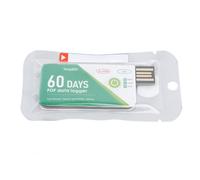Registratore dati di temperatura USB per 60 giorni con design resistente all'acqua IP67 per il trasporto della catena del freddo, generazione di report PDF e avviso di