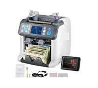 Registratore di cassa, 1200 pezzi/min. Contatore di denaro registratore cassa aziendale, rilevatore banconote false 2 CIS/UV/IR/DD/funzione banca negozio