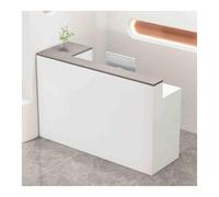 Registratore di cassa al dettaglio - Perfetto per abbigliamento e mini mercati - SK 100 cm Design bianco e grigio per uso ufficio - Soluzione efficiente per le imprese