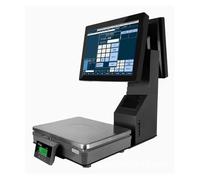 Registratore di Cassa, Bilancia for cassiere con touch screen for PC, bilancia for cassiere for negozi di frutta, snack e cibi in umido