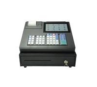 Registratore di cassa con display da 7 pollici e 48 tasti, macchina tutto in uno, rapporto di inventario POS, cambio di prezzo, stampante integrata, può connettersi for scansionare il codice