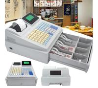 Registratore Di Cassa Elettronico, Registratore Di Cassa A 81 Tasti Per Piccole Imprese, Registratore Di Cassa Commerciale A 8 Led Digitali Con Cassetto, Per Piccole Imprese/vendita Al Dettaglio/risto