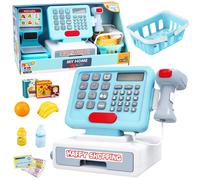Registratore di cassa interattivo Scanner Cestino Prodotti alimentari Luci Suoni