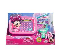 Registratore di cassa della fiocco-boutique di Minni Disney Junior con effetti sonori, giochi di finzione, giocattoli per bambini dai 3 anni in su di Just Play