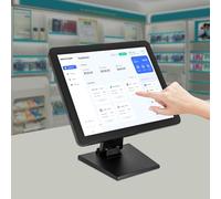 Registratore di cassa Monitor Monitor Monitor 1280 × 1024 4:3, 500:1 LCD Touch Screen Checkout System con HDMI, VGA, USB per gastronomia, commercio