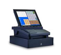 Registratore di Cassa Telematico, C86C Macchina tutto in uno con touch screen incorporato, registratore di cassa for catering/fast food, registratore di cassa for té al latte