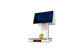 Registratore di cassa, Touch screen della macchina integrato con registratore di cassa for l'identificazione del prodotto intelligenza artificiale intelligente