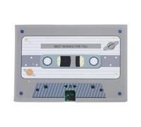 Registratore di messaggi vocali sentimentale elegante messaggio cassette nastro personalizzabile suono biglietto di auguri per coppia