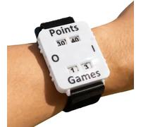 Registratore di punti atletici: conteggio dei risultati portatile, indicatore digitale manuale, scheda portatile sul polso | Registro della competizione, accessorio sportivo per campo da gioco