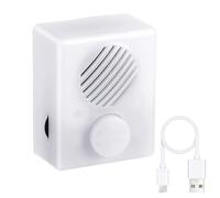 Registratore di Suoni - ABS, 6 cm | Voce 360s, Riutilizzabile Regolabile per Animali Di Peluche Messaggio Audio Gonfiabile per Decorazione Natale, Controllo a 1 Pulsante - Trasmissione USB, 4 mb 5 cm