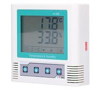 Registratore Digitale della Temperatura Sensore Integrato Ad Alta Precisione USB LCD Registratore Dati di umidità Accessori Professionali (Set di dati 26 W)