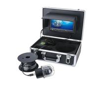 Registratore DVR da 9" 20m/50m/100m Videocamera subacquea for la pesca Fish Finder IP68 impermeabile 20 LED Telecamera rotante a 360 gradi(FX9D-20M)