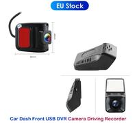 Registratore DVR USB anteriore per lettore multimediale Android Navigazione GPS Full HD 720P 1080P DVR per auto ADAS Dash Cam HeadUnit Audio automatico