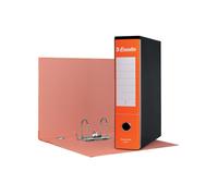 Registratore Essentials G75 - dorso 8 cm - protocollo 23 x 33 cm - arancione - E