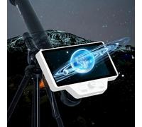 Registratore oculare elettronico per telescopio WiFi X12 da 5,0 pollici (bianco)
