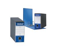Registratore Oxford G81 - dorso 8 cm - memorandum 23x18 cm - blu - Esselte
