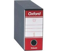 Registratore OXFORD G81 rosso dorso 8cm f.to memorandum ESSELTE CONFEZIONE DA 12