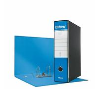 Registratore Oxford G85 Azzurro Dorso 8Cm F.To Protocollo Esselte Cf 6 Pz
