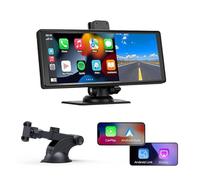 Registratore Per Auto Anteriore e Posteriore Da 10,26 Pollici 4k Hd,Carplay Per Auto,Lettore Wireless Portatile Per Auto e Telecamera Per Auto Android,Ips Hd,Videocamera Anteriore e Posteriore 4k