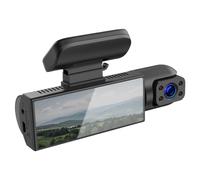 Registratore per telecamera di guida - Lega, doppia visione notturna wireless | Telecamera per auto interna anteriore sul cruscotto in metallo, registratore di corsia di backup per parcheggio