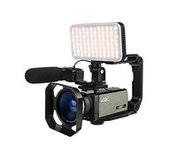Registratore per videocamera per video vlogging Telecamere Live Streaming KIT Videocamera Professionale 4k Zoom Ottico 12x 3.5 Touch Screen Videocamera Vlog per principianti e dilettanti