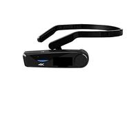 Registratore per videocamera per vlogging Webcam for videocamera 4K indossabile montata sulla testa della videocamera for blog Vlog Con schermo rotante, zoom digitale