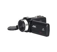 Registratore per videocamera Vlogging con videocam Fotocamera digitale 4K for la registrazione video Time-Lapse Videocamera fotografica da 48 MP Streaming Vlog DV Zoom 18X Blog Recorder(32G SD Card)