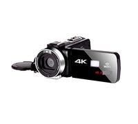 Registratore per videocamera Vlogging con videocam Videocamera a infrarossi for visione notturna Videocamera Full 4K Registrazione in loop al rallentatore Videocamera digitale Vlog(128G SD Card)