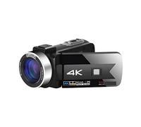 Registratore per videocamera Vlogging con videocam Videocamera for streaming live Videocamere digitali 4K for la fotografia Videoregistratore Full Ultra HD Vlog Visione notturna Webcam(64G SD Card,NA-