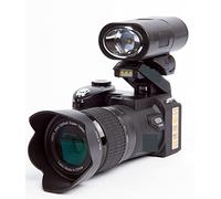 Registratore per videocamera Vlogging con videocamera Fotocamera DSLR professionale con zoom ottico 24X for la fotografia Messa a fuoco automatica Videocamera digitale HD 1080P a tre lenti da 33 MP fo