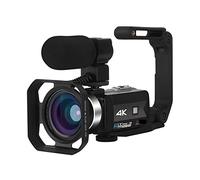 Registratore per videocamera Vlogging con videocamera Videocamera for streaming live Videocamere digitali 4K for la fotografia Videoregistratore Full Ultra HD Vlog Visione notturna Webcam(32G SD Card,