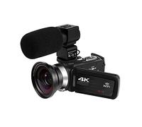 Registratore per videocamera Vlogging con videocamera Videocamera Full 4K Videocamere digitali professionali Streaming live Fotografia 18X Registratore Vlog Webcam Ultra HD(32G SD Card,With Lens Micro