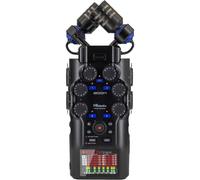Zoom - H6Studio registratore 6 piste 32 bit 192 kHz modo 16/24 bit, gain, limitatore, capsula XYH-5e membrana larga, compatibile con SSH-6e e EXH-6e, interfaccia audio Mac, Pc, iOS, Android