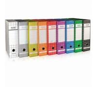 Registratore protocollo BREFIOCART New C con custodia giallo - 0201183.GI